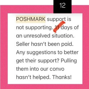 Black item with white and pink trim